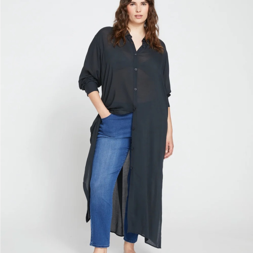 🖤 Universal Standard Nailah Button Down Tunic 🖤